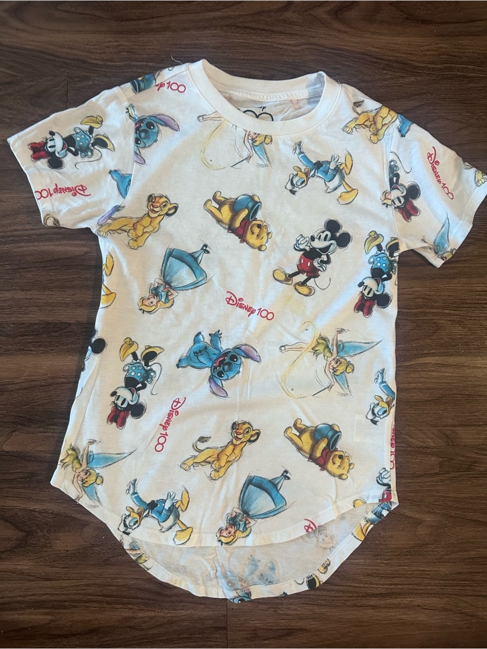 Disney 100th Anniversary Top For Women Size XS Used Once